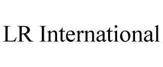 LR INTERNATIONAL