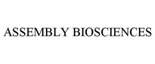 ASSEMBLY BIOSCIENCES