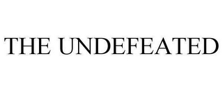 THE UNDEFEATED