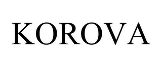KOROVA