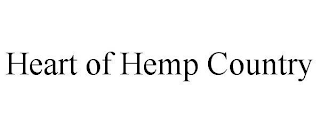 HEART OF HEMP COUNTRY