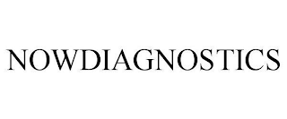 NOWDIAGNOSTICS