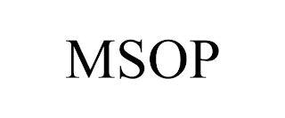 MSOP