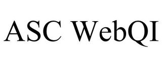 ASC WEBQI