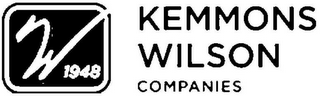 W 1948  KEMMONS WILSON COMPANIES