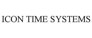 ICON TIME SYSTEMS