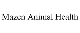 MAZEN ANIMAL HEALTH