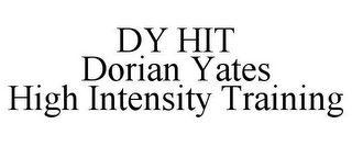 DY HIT DORIAN YATES HIGH INTENSITY TRAINING