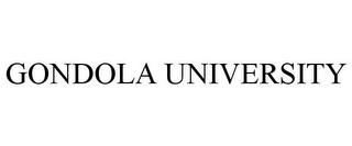 GONDOLA UNIVERSITY