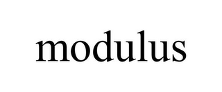 MODULUS