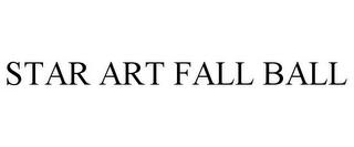 STAR ART FALL BALL