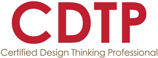 CDTP CERTIFIED DESIGN THINKING PROFESSIONAL