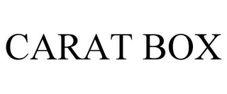 CARAT BOX