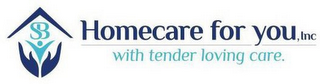 SB HOMECARE FOR YOU INC WITH TENDER LOVING CARE.