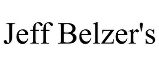 JEFF BELZER'S