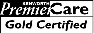 KENWORTH PREMIERCARE GOLD CERTIFIED