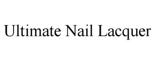 ULTIMATE NAIL LACQUER