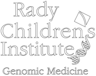 RADY CHILDREN'S INSTITUTE GENOMIC MEDICINE