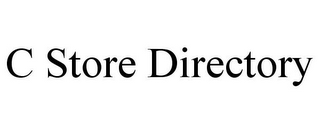 C STORE DIRECTORY