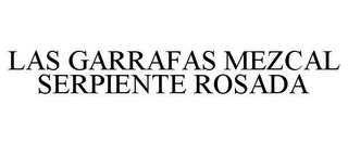 LAS GARRAFAS MEZCAL SERPIENTE ROSADA