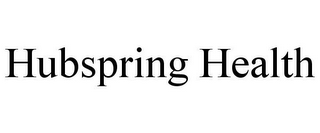 HUBSPRING HEALTH