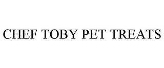 CHEF TOBY PET TREATS