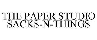 THE PAPER STUDIO SACKS-N-THINGS