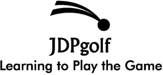 JDPGOLF LEARNING TO PLAY THE GAME