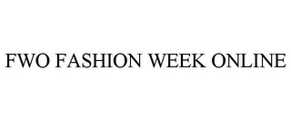 FWO FASHION WEEK ONLINE