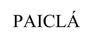 PAICLÁ