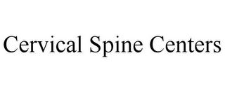 CERVICAL SPINE CENTERS