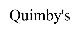 QUIMBY'S