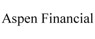 ASPEN FINANCIAL