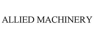 ALLIED MACHINERY