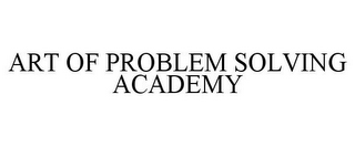 ART OF PROBLEM SOLVING ACADEMY