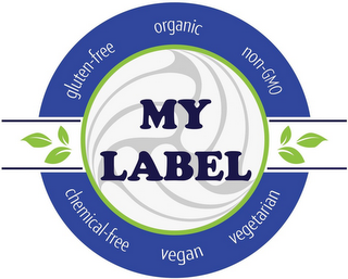 MY LABEL GLUTEN-FREE ORGANIC NON-GMO CHEMICAL-FREE VEGAN VEGETARIAN