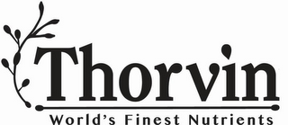 THORVIN WORLD'S FINEST NUTRIENTS