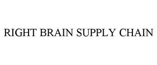 RIGHT BRAIN SUPPLY CHAIN