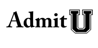 ADMIT U