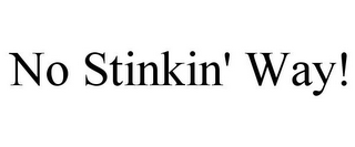 NO STINKIN' WAY!