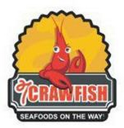 7 CRAWFISH SEAFOODS ON THE WAY!