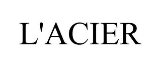 L'ACIER