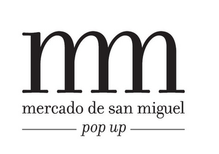 MM MERCADO DE SAN MIGUEL POP UP