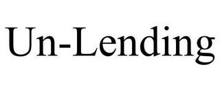 UN-LENDING