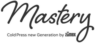 MASTERY COLD PRESS NEW GENERATION BY ZUMEX