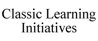 CLASSIC LEARNING INITIATIVES