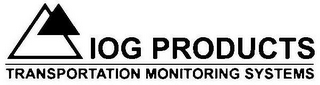 IOG PRODUCTS TRANSPORTATION MONITORING SYSTEMS