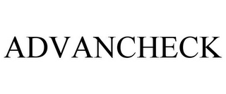 ADVANCHECK