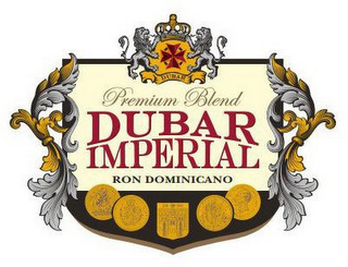 DUBAR PREMIUM BLEND DUBAR IMPERIAL RON DOMINICANO