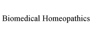 BIOMEDICAL HOMEOPATHICS